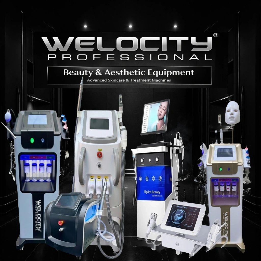 Welocity Professional beauty and aesthetic equipment range