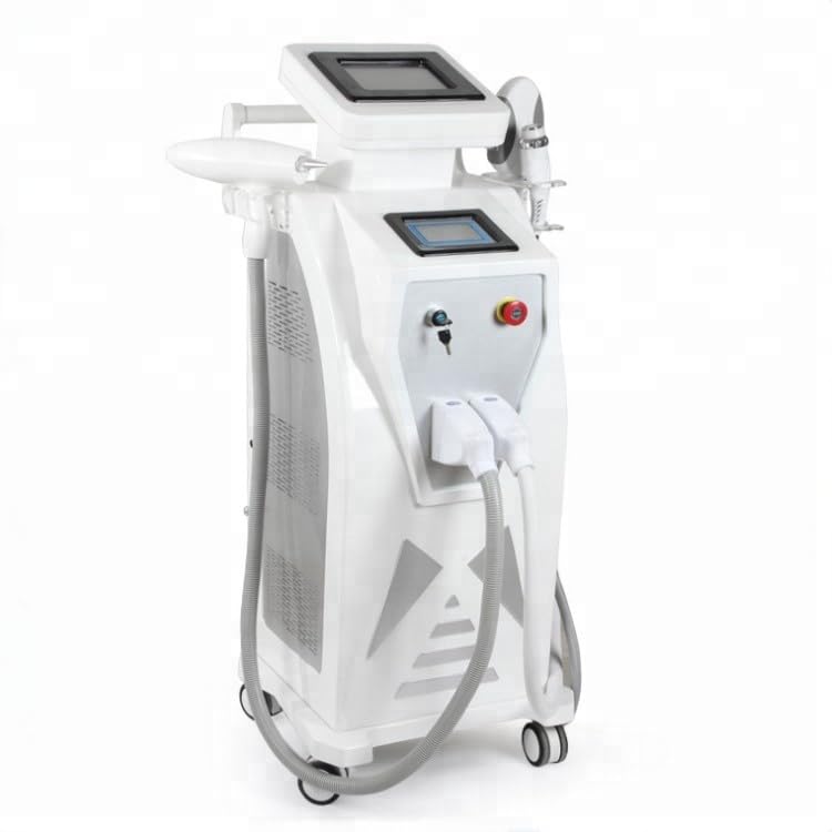 3-in-1 IPL laser machine with OPT, RF and Nd:YAG